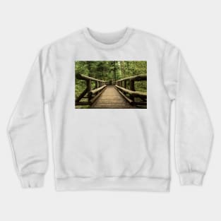 A Pathway To Sahalie Fall - 2 © Crewneck Sweatshirt